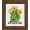 Permin, kit Cactus fleurs jaunes (PE13-7442)