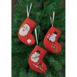 Permin, kits décorations de Noël (3 pces) (PE01-5245)