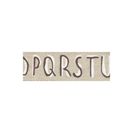 Picoti-Picota, bande de 4 cm Lettres majusucles (PIC210)