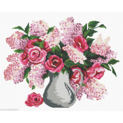 Princesse, kit Roses et lilas (PR7638A)