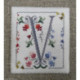 Renato Parolin, grille Flowery letter V (PA25-22)