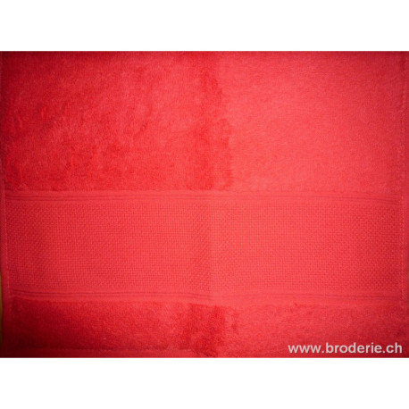 Stafil, linge éponge 100x150cm rouge (STA36-99)