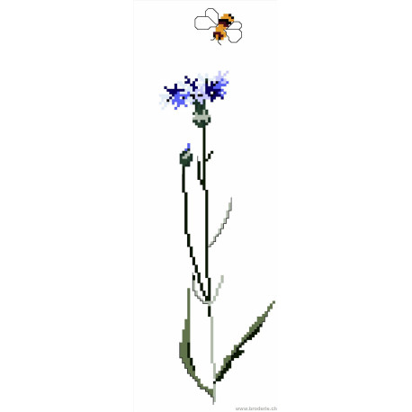 Thea Gouverneur, kit Bleuet et abeille (G0987)