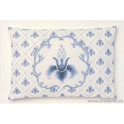 Thea Gouverneur, kit Coussin Fleurs de lys (G2075)