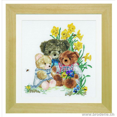 Thea Gouverneur, kit famille ours au printemps (G2048)