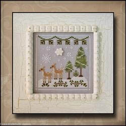 Country Cottage Needleworks, grille Snowy Deer (CCNFF2)