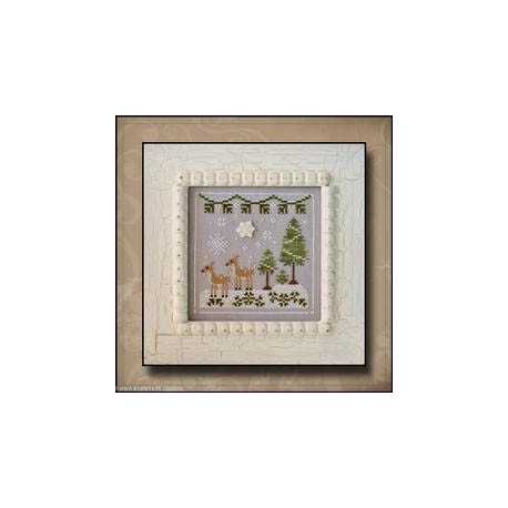 Country Cottage Needleworks, grille Snowy Deer (CCNFF2)