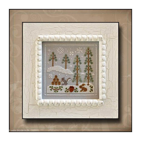 Country Cottage Needleworks, grille Snowy Friends (CCNFF4)