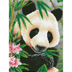 Diamond Dotz, kit diamant niveau 2 Panda Prince (DD7040)