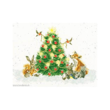 Bothy Threads, kit Oh Christmas Tree (BOXHD107)