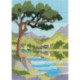 Derwentwater, kit Long Stitch Seasons - Mountain Summer (DWMLS2)