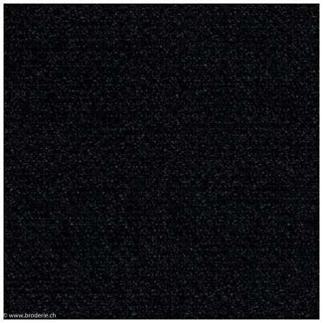 Zweigart, Aïda 18 noir sur 110 cm (3793-720)