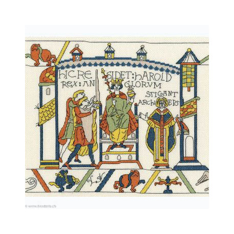 Bothy Threads, kit Bayeux The Coronation (BOXBT1)