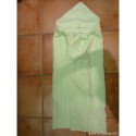 Stafil, sortie de bain bébé 70 x 80cm vert clair (STA37-60)