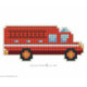 Collection d'Art, kit diamant magnet camion de pompier (CADCM029)