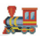 Collection d'Art, kit diamant magnet locomotive à vapeur (CADCM027)