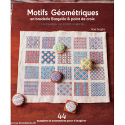 Editions de Saxe, Livre Motifs géométriques et bargello (JALI340)