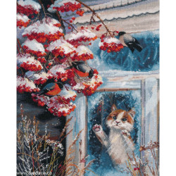 Oven, kit chaton et fenêtre en hiver (OV1540)