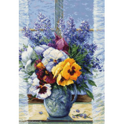 Luca-S, kit Bouquet with Pansies (LUCASB7030)