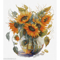 Luca-S, kit Vase with Sunflower (LUCASB7025)