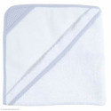 DMC, Sortie de bain éponge tissu gris points blanc (DMC-RS2667G)