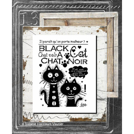 Isabelle Vautier, grille Black Cats (BDN09)