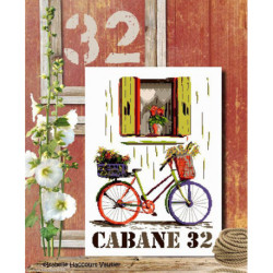 Isabelle Vautier, grille Cabane 32 (ISA42)
