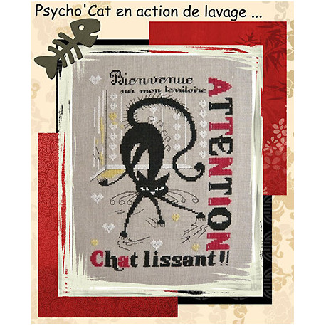 Isabelle Vautier, grille PsychoCat's - Chat lissant (RV226)