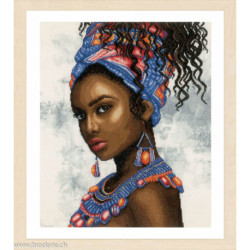 Lanarte, kit Africaine au foulard (LA0200685)