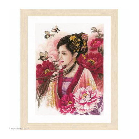 Lanarte, kit Dame asiatique en rose (LA0170199)