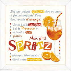LiliPoints, Grille Gourmandise - Mon P'tit spritz (G038)