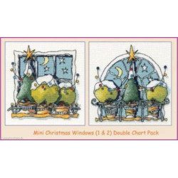 MichaelPowell, grille Mini Christmas Window 1 (MPCP42)