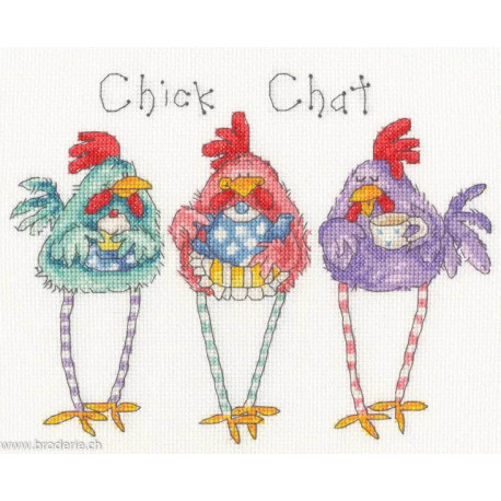 Bothy Threads, kit Chick Chat (BOXMS42)