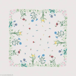 Bonheur des Dames, kit imprimé nappe Fleurs (BD6110)