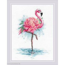 Riolis, kit Blooming Flamingo (RI2117)
