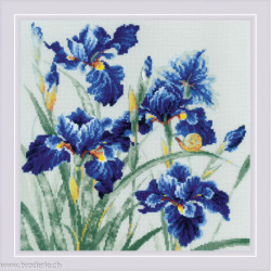 Riolis, kit Blue Irises (RI2102)