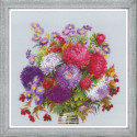 Riolis, kit Bouquet with Asters (RI1773)
