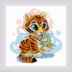 Riolis, kit Curious Little Tiger (RI1976)