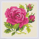 Riolis, kit diamant Pink rose (RIAM0031)
