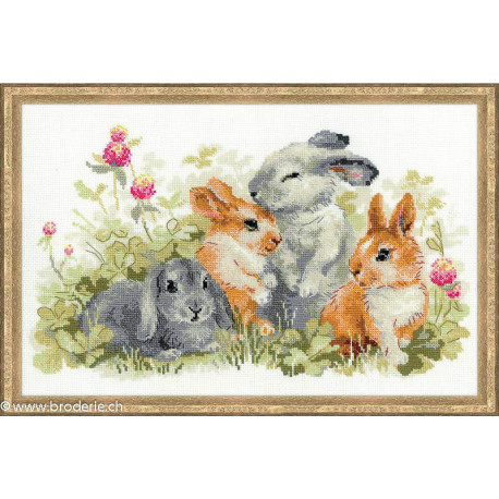 Riolis, kit Funny rabbits (RI1416)