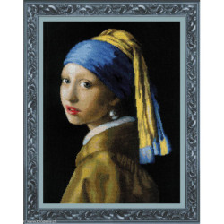 Riolis, kit Girl with a pearl by J. Vermeer (RI100-063)