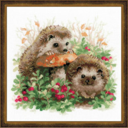 Riolis, kit Hedgehogs in Lingonberries (RI1469)