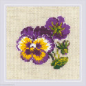 Riolis, kit Pair of Pansies (RI1857)