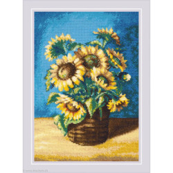 Riolis, kit Sunflowers in a Basket N. Antonova's Painting (RI2040)