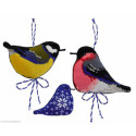Riolis, kit suspenses Winter Birds (RI1742)
