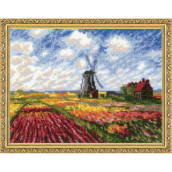 Riolis, kit Tulip Fields - Monet (RI1643)