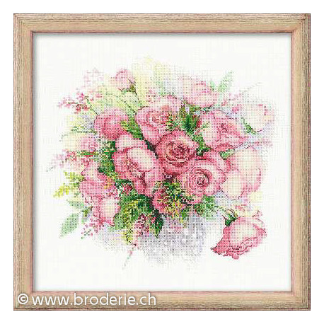 Riolis, kit Watercolor Roses (RI1335)