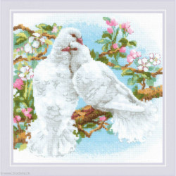 Riolis, kit White Doves (RI1856)