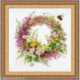 Riolis, kit Wreath with Fireweed (RI1456)