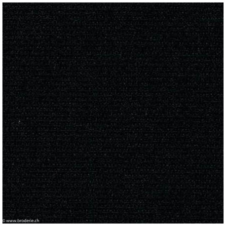 Zweigart, Aïda 14, 5,4 points/cm noir (3706-720)